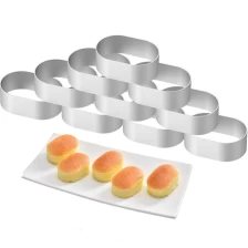 China Homemade Aluminum Alloy Metal Bundt Moulds Mini Round Birthday Cheese Cake Mould 8 Inch manufacturer