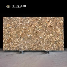China Semi Precious Stone Painted Stone Slab manufacturer
