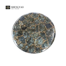 China Bancada de Labradorita|Tapo de Mesa de Pedra Semi Preciosa|Preço de Fábrica fabricante