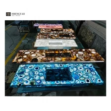 China Waschbecken aus Achatstein mit Hintergrundbeleuchtung, Waschbecken aus Halbedelstein Hersteller