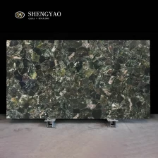 China Grande laje de pedra verde musgo ágata | Fabricante e exportador de lajes de pedra semipreciosa fabricante