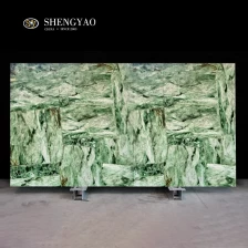 China Backlit Green Jade Slab,Translucent Semiprecious Stone Slab Wholesale manufacturer