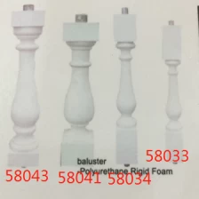 China Fornecimento do fabricante personalizar balaústre de material de construção de espuma rígida de poliuretano fabricante