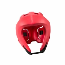 China Passen Sie Polyurethan-Kopfschutz PU-Schaum Teakondo-Kampfkunst-Schutz-Boxhelm an Hersteller