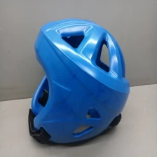 China polyurethane headguard PU foam martial art protector customize boxing helmet manufacturer