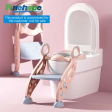 Chine Finehope Portable en plastique enfants enfants bébé pot formation siège de toilette avec escabeau échelle fabricant