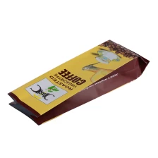 China Factory price custom coffee bags aluminum foil pouches with valve manufacturer