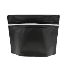 China Custom printed resealable ziplock foil bags plastic tobacco leaves zip lock herb packaging bags manufacturer