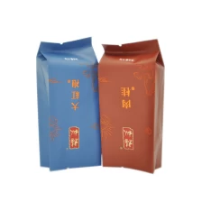 China Customized Plastic Loose Leaf Tea Bags Side Gusset Pouch Powder Packaging Pouches manufacturer