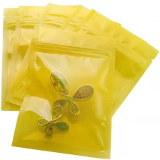 China Custom printing 3 side zipper bag accessories packaging bag manufacturer