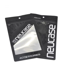 China Packaging Resealable Smell Proof Bags Foil Pouch Bag With Clear Window manufacturer