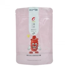 China Reusable plastic aluminum foil pouch stand up zipper packaging bags manufacturer