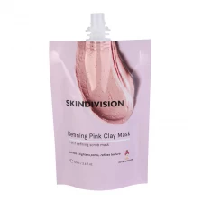 China Custom Printed Aluminum Mylar Cosmetic Liquid Bag Stand Up Plastic Spout Travel Pouch manufacturer