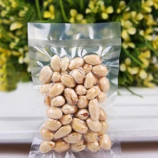 China Transparent Food Vacuum Clear Plastic Mylar Zipper Storage Bags manufacturer
