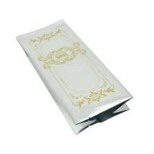China Custom Matte Silver Aluminum Foil Pouch Heat Seal Aluminum Foil Bags manufacturer