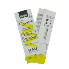 China China Food Grade middle seal bag energy bar packaging bag manufacturer manufacturer