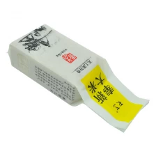 China Custom printed plastic rice vacuum bags side gusset packaging bag with clear window manufacturer