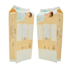 China Side gusset laminated material packaging wet wipe pouch manufacturer