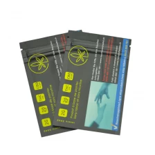 China Custom food mylar ziplock seed packing smell proof bag packaging bags matte zip lock pouch with logo manufacturer