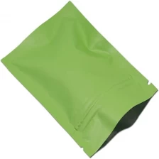 China PANXIN100Pcs Zipper Lock Self Seal Flat Pouch for Zip Aluminum Foil Lock Package Bag Heat Sealable Candy Reclosable Bags manufacturer