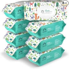 China Side Gusset Pouch Mama Bear Gentle Fragrance Free Baby Wipes, Hypoallergenic, Sensitive Skin, Unscented manufacturer