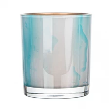 China Fornecedor de castiçal perfumado azul de 8 onças fabricante