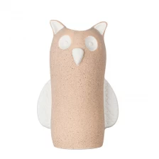 China Vaso de cerâmica artesanal Rustin para decoração de casa atacado fabricante