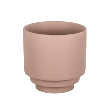 Chiny Nordic Stylowy Matowy Ceramiczny Naczynie 10,5 uncji do robienia świec zapachowych producent