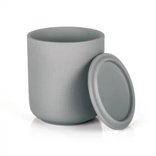 Cina Portacandele in gres fatto a mano in argilla ceramica da 10 once con coperchio produttore