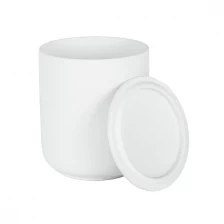 Cina Portacandele in ceramica color gelsomino, collezione minimalista da 10 once produttore