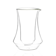 Cina Caraffa da caffè a doppia parete da 10 once Caraffa in vetro borosilicato produttore