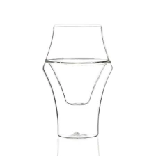 Cina Tazza da caffè a doppia parete da 5 once in vetro borosilicato produttore