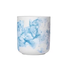 China 10oz Wash Painting Ceramic Candle Tumbler New Development manufacturer