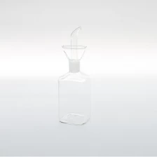 China Garrafa quadrada de vinagre de vidro borosilicato 260ml fabricante