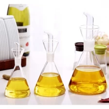 China 430ml Oil Dispenser with Spout, Olive Oil&Vinegar Bottle for Kitchen, Olive Oil Dispenser Glass Bottle for BBQ Easy Pouring - COPY - 2qmqm4 fabricante