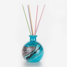 China Blue Swirl Watercolor Diffusers Bottle 200ml manufacturer