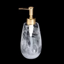 China Produzindo dispensador de sabonete de vidro Aura para banheiro fabricante