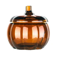 الصين الجرار الزجاجية الإبداعية على شكل اليقطين بأسعار الجملة المنخفضة الصانع