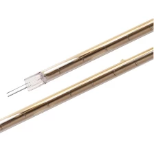 China Guangdong Half Gold IR lamps Supplier Quartz Heater Lamps manufacturer