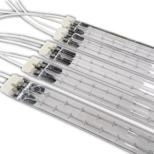 China Spray Painting 400V Double Tube Fast Medium Wave Infrared Lamps Buffet Heating Lamp manufacturer