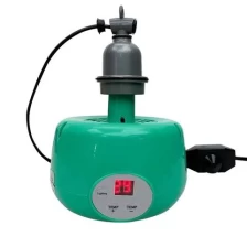 China Poultry Pet Electric Heater Blow Molding Heater 400/800W Portable Halogen Fan Heater manufacturer