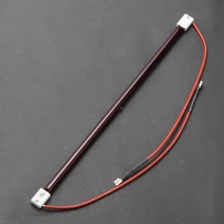 China halogen IR heating lamp dryer paint curing ruby carbon filament Infrared heat Lamp manufacturer