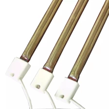 China Poultry Heating Lamp 1500w 230v Gold Infrared Heating For Poultry Lamp Heat manufacturer