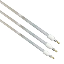 China Metal Strap 220V 2000W Halogen Infrared Heating Lamp manufacturer