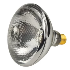 China 175w 220v Halogen Infrared Heat Lamp Quartz Bathroom Bulb Infra Red Lamp For Pain Therapy manufacturer
