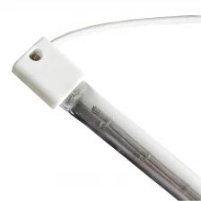 China 220v quartz halogen heating ruby ceramic linear infrared heat lamp in pet blow machine manufacturer