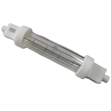 China Jacket Infrared Heating Lamp 118mm 300w 500W Quartz Heating Lamp manufacturer