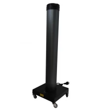 China 200W 220V Radar Induction UVC Room Sterilizing Lamps Wireless Remote Control Mobile Disinfection Lamp UV Sterilizer Lamp manufacturer