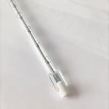 China 380V 3000W Shortwave Quartz Heater Lamp Infrared Heating Lamp for Blowing Machine manufacturer