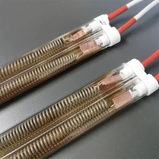 الصين نصف الذهب 380V 6000W أنبوب مزدوج مصباح الحرارة السيراميك الأشعة تحت الحمراء لتجفيف الطلاء الصانع